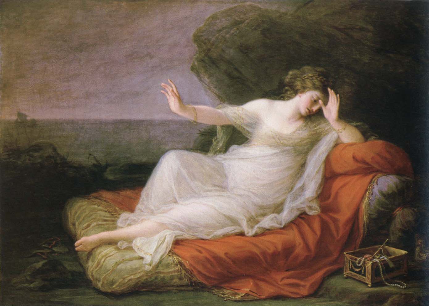 ariadne abandoned by theseus on naxos